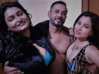 Tina, Suchorita & Rahul, Utter flick, Part 1: A filthy threesome with one busty babes