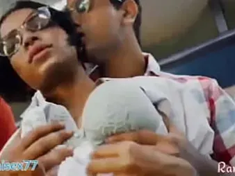 Sexy Indian nubile gets her tight muff pounded rigid in a running bus