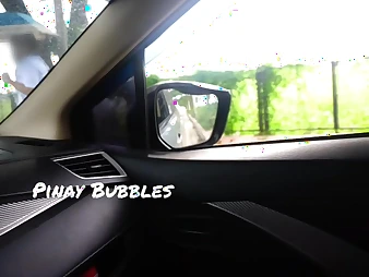 Pinay Bubbles gets her tight pussy pounded everlasting by her motor coach in a hot Filipina schoolgirl creampie video