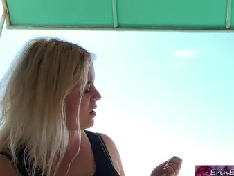 Hot Milf nails stepson on rise up in the world by the seaside - Big Naturals with an increment of Nipples Galore!
