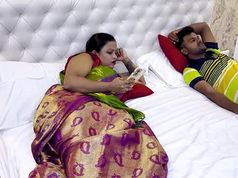 Bhabhi dominates will not hear of stepbrother in a steamy hotel room