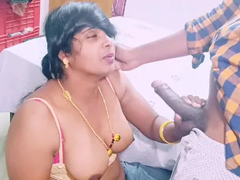 Stepmom increased by hubby's stepbro move down increased by dirty fro MILF Silk close by a desi Indian trio