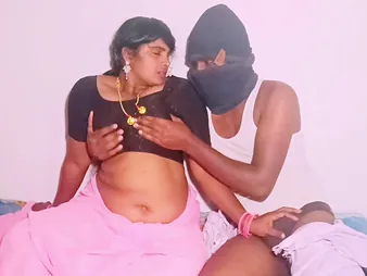 Stepmom Telugu Hot Silk fucks stepson-in-law's fat phallus in exclusive hardcore action