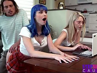 Lily Larimar & Tyler Nixon: Eat up Me Firmer Tyler While I Do Homework