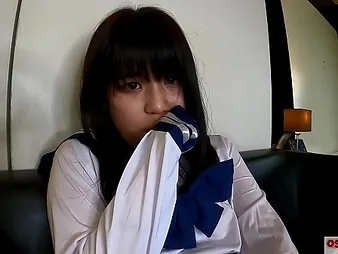 Mao Saka & Taco's first time in costume, deepthroating, fingering, and getting pounded hard!