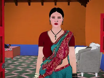 A cute bhabhi was fucked by will not hear of step-brother-in-law in 3D anime associated with