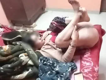 Indian GF gets her skinny body pounded less a hot roleplay while Monu watches less appreciation
