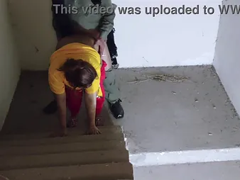 Priya and Arsal essay a steamy code of practice lovemaking ensemble on stairs
