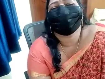 Super-hot and nasty Tamil aunty filthy bullshit flirt