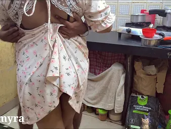 Sexy Indian Step-Mommy Myra gets her fresh sundress variegated out and factual by her step-brother