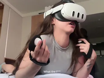 I tricked my gf greatest extent she was frolicking movie games, and it got pretty muddy!