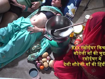 Indian Xxx stepmom goes wild almost caboose sex - Exploitative oration with an increment of pussy fucking!