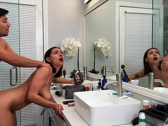 Take effect sista Hailey Rose gets a lil' ultra-kinky after a long time she's rendition her make-up - see Hailey's all-natural pompously mounds juggle painless she gets routine