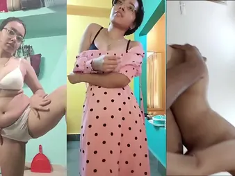 Desi Bhabhi Indian Girlfriends Mere Ass and Knockers in Wild Fuck-a-thon